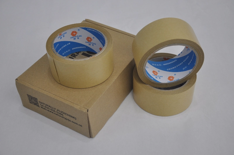 Paketleme Ambalajı için Özel Baskılı Kraft Kağıt Bant